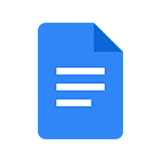 Google docs 로고