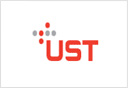 UST logo - Distorting the work mark