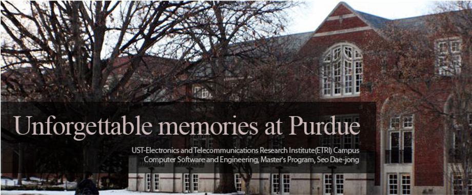 Unforgettable memories at Purdue 이미지